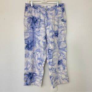 Columbia Linen Blend Floral Pants